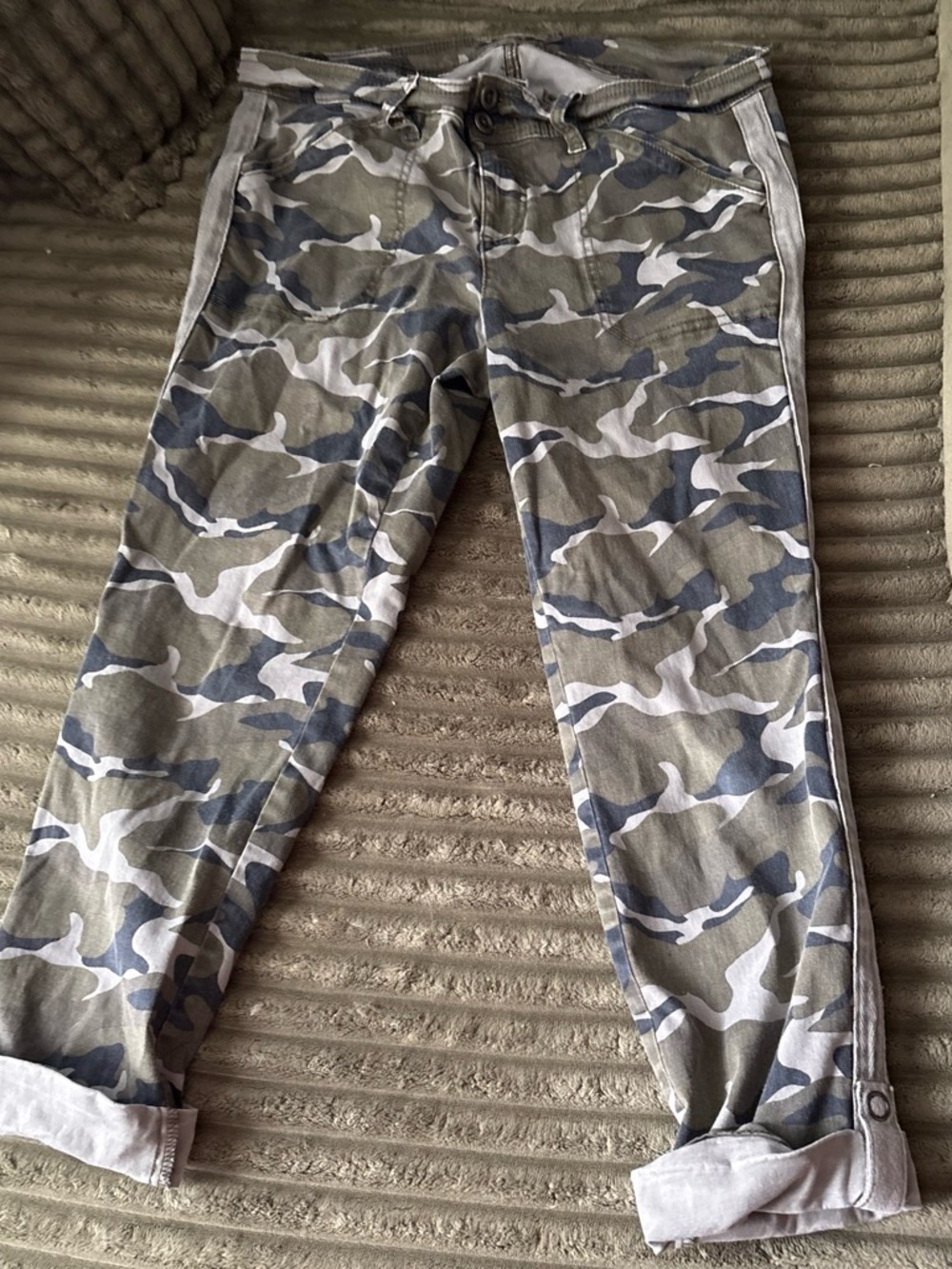 torrid Men's Camouflage Cargo Pants - Olive & Gray